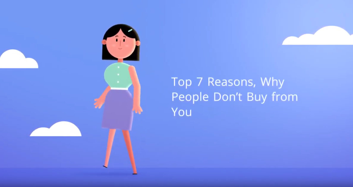7 Reasons people don’t buy from you
